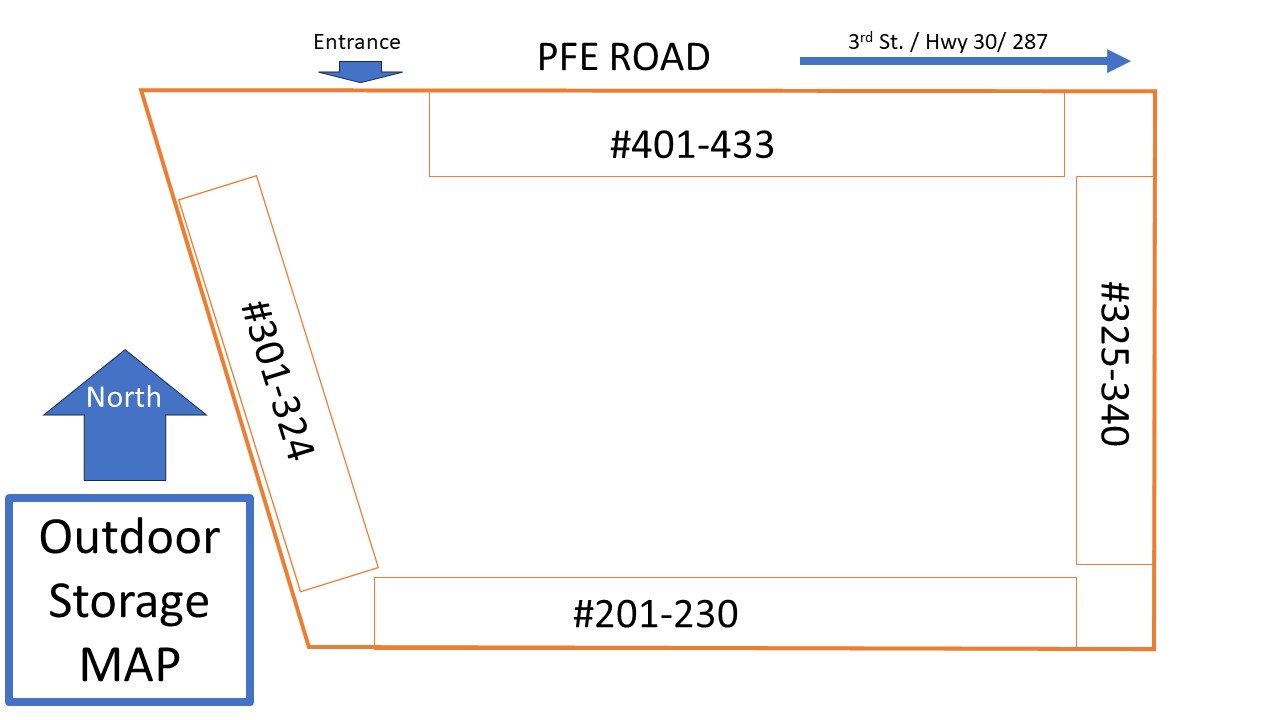 Outdoor Storage Map